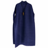 Pleated Classical Vintage Dress Turtleneck Loose High Aesthetic Designer Women Abayas Elegant Clothing