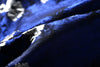 Elegant Brocade Jacquard Women Long Maxi Dress Blue Floral Ladis Party Fall Autumn Winter Clothing