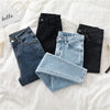 Jeans Female Denim Pants Black Color Womens Jeans Woman Stretch Bottoms Skinny Pants For Women Trousers 38