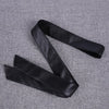 Classic PU Leather Dress Tie Belts for Women, Soft Bowknot Belts for Ladies with No Buckle Pair with Jacket and Woolen Down