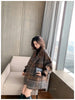 Bella philosophy Winter Korean Overcoat Women Vintage Woolen Loose Coats female Double Breasted Turn-down Collar Overcoat