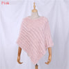 Genuine Rabbit Fur Knitted Natural Fur Poncho Wrap Coat Shawl Lady Scarf Natural Fur Wedding Party Cape