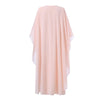 Women Chiffon Abaya Eid Mubarek Muslim Dresses Robe Long Sleeve Hijab Vestidos Abayas For Women Isamic Clothing