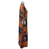 Africa Clothes for Women Dashiki Autumn Winter African Women Printing Long Shirt Cardigan Coat Dress African Dresses Women
