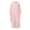 Women Chiffon Abaya Eid Mubarek Muslim Dresses Robe Long Sleeve Hijab Vestidos Abayas For Women Isamic Clothing