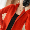 Women's Cardigan Knitted Jacket Spring Autumn Korean All-Match Slim Sweater Large Size Tops Female S-6XL свитер