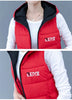 Autumn Winter Down Cotton Vest Women Short Jacket OuterWear All-Match Sleeveless Waistcoat Vests Woman Coat 3XL