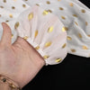 Elegant Women Ruffles Midi Dresses Dot Printing Long Sleeve Buttons Up Ball Gowns French Style Female Chiffon Dress