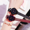 Reloj Mujer Starry Sky Women Watches Magnetic Mesh Belt Band Watch Women's Dress Wristwatch Zegarek Damski