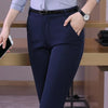 Pantalones Women's Pants Formal Ropa Mujer Slim Style Straight Bottom