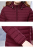 Women Cotton Padded Detachable Hooded Jacket 6XL Winter Warm Coat Loose Medium long Parkas Outwear Female Casual Jackets Tops