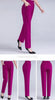 5XL Long Pants Women High Waist Stretch Cotton Straight Trousers Women Loose Solid Work Office Ladies Pants