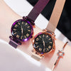 Reloj Mujer Starry Sky Women Watches Magnetic Mesh Belt Band Watch Women's Dress Wristwatch Zegarek Damski