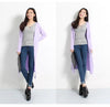 Spring Autumn women thin knitted cardigans, Women long Sweaters vestidos Cardigans outerwear black gray coat