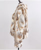 Genuine Rabbit Fur Coat Women Real Rabbit Fur Jacket Lady Winter Fur Overcoat Customized Big Size Mandarin Collar