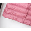 Spring Womens Down Jackets Vest Long Ultra Light Waistcoat Winter Puffer Jacket Slim Parkas ED757