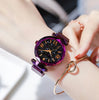 Reloj Mujer Starry Sky Women Watches Magnetic Mesh Belt Band Watch Women's Dress Wristwatch Zegarek Damski