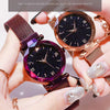 Reloj Mujer Starry Sky Women Watches Magnetic Mesh Belt Band Watch Women's Dress Wristwatch Zegarek Damski