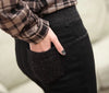 clothe 6XL Winter warm women office work pants High stretch waist cotton ladies pencil pants female High Waist trousers