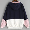 Bella Philosophy color block Long Sleeve Corduroy Women jacket Patchwork Autumn women Jacket plus size women button female coat