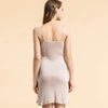 100% Silk Knitted Suspenders Dress Silk Nightdress Female Clothing Home Furnishing Backing Petticoat Womens Robes With Chest Pad