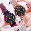 Reloj Mujer Starry Sky Women Watches Magnetic Mesh Belt Band Watch Women's Dress Wristwatch Zegarek Damski