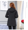 Women Cotton Padded Detachable Hooded Jacket 6XL Winter Warm Coat Loose Medium long Parkas Outwear Female Casual Jackets Tops
