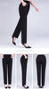 5XL Long Pants Women High Waist Stretch Cotton Straight Trousers Women Loose Solid Work Office Ladies Pants