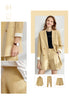 Minimalism Jacket Autumn Office Lady Blazer Women Vneck Tanks Women's Pants Female Shorts Sold Separately Blazers 12513018