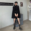 Autumn Winter Plus Size Women Coat Woolen Cloth Cloak Loose Overcoat Female Manteau Femme Hiver Oversize