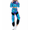 Women Reflective Long Pants with Pockets High Waist Loose Holographic Patchwork Trousers Club Dance Jogger Pants Clubwear