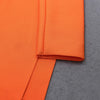 Bodycon Women Dress Sexy One Shoulder Long Sleeve Orange Black Blue Bow-Knot Wedding Evening Party Dresses Vestido
