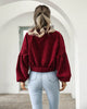Autumn Cropped Corduroy Jackets Overcoat Single Breasted Lantern Sleeve Coats Women Vintage Winter Women Jacket 18047