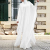 Women Chiffon Abaya Eid Mubarek Muslim Dresses Robe Long Sleeve Hijab Vestidos Abayas For Women Isamic Clothing