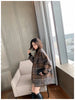 Bella philosophy Winter Korean Overcoat Women Vintage Woolen Loose Coats female Double Breasted Turn-down Collar Overcoat