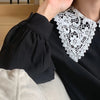 Women Autumn Beige Long Loose Lace Dress V Neck Straight Full Sleeve Pullover Maxi Dresses Female