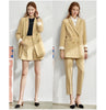 Minimalism Jacket Autumn Office Lady Blazer Women Vneck Tanks Women's Pants Female Shorts Sold Separately Blazers 12513018