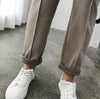Thicken Women Pencil Pants Autumn Winter Trousers OL Style Female Work Suit Pants Loose Female Trousers Capris 6648