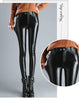 Autumn Winter women leather pants High elastic shiny trousers slim female pencil leather pants women pantalon femme clothe