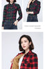 Winter Plus Thick Fleece Women's Warm Plaid Shirt Coat Lady Casual Velvet Jacket Tops Brand Woman Clothes Outerwear