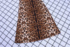 high waist leopard print flare leggings autumn winter women sexy bodycon trousers club pants