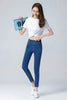 Women's Elastic high waist Skinny Jeans clothes 5XL 6XL Women black blue pocket mom Jeans skinny Stretch Denim Pants