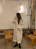 Autumn Korean Style Dress Women Ruffles Patchwork O Neck Long Sleeve Dresses Slim Waist Elegant Vestidos Mujer