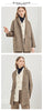Handmade 90%Wool Women Plaid Blazer Coat Elegant Chic Wool Blend Khaki Blue Winter Coats