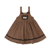 Autumn Winter Girls Vintage Sweet Lolita Jsk Dress Women Cute Bear Embroidery Plush Pocket Loose Corduroy Party Strap Dresses