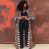 Africa Clothes for Women Dashiki Autumn Winter African Women Printing Long Shirt Cardigan Coat Dress African Dresses Women