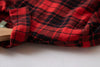 Long Sleeve Sleeping Shirt Nightwear Dress for Woman Plaid Multi Colors Plus Size Shirt Nightdress Cardigan Nighty for Ladies