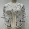 Women's 1920s Shawl Beaded Sequin Deco Evening Cape Bolero Flapper Cover Up European And American Wedding Dress Shawl On Stage