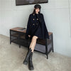 Autumn Winter Plus Size Women Coat Woolen Cloth Cloak Loose Overcoat Female Manteau Femme Hiver Oversize