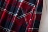 Long Sleeve Sleeping Shirt Nightwear Dress for Woman Plaid Multi Colors Plus Size Shirt Nightdress Cardigan Nighty for Ladies